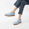 AIYUQI Womens Sneakers 2024 Genuine Leather Ladies Moral Training Shoes Casual Spring Flat Shoes Women 240229