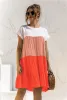 Платья Летнее платье для беременных с коротким рукавом Одежда для беременных Платье Patchowrok Беременные женщины Пляжная одежда Vestidos Свободная одежда Premama