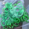 Yüzükler 8mm kuş güvercin plastik bacak halkaları özel plastik yazı halkaları siyah/kırmızı/mavi/yeşil/sarı/beyaz/pembe/turuncu