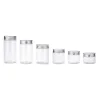 Bouteilles 10/20 / 30 / 50pcs pots de rangement pots cosmétiques vides couvercle en aluminium bouteilles rechargeables baume de maquillage