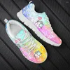 Casual Shoes Ocean Tortoise Women Outdoor Footwear Cartoon Animals Flats Shoe Brand Anpassningsbara sneakers Lätt