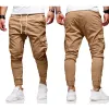 Pants Hot Fashion Casual Training joggare män Sport Jogging Pants Hip Hop Trousers Streetwear Running Leggings Trackpants Gym outfit