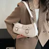 LEFTSIDE – sac à bandoulière en cuir pour femmes, sac à main et bourse sous les aisselles, tendance, Simple, petite poche, 240124