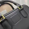 New Retro Camera Bag Boston Bowling Bag Large Capacity One Shoulder Diagonal Straddle Handbag High Quality Wallet