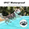 抑止力ティンミウ自動アンチバーキングドッグカラー充電式樹皮ストッパー効果停止IP67防水カラー犬用