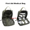 Sacs tactiques Sac médical Military Edc Pouche en nylon outil d'accessoire à main sac survie sac à dos molle joints