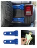 ABS hayon porte pneu de secours charnière capots de bordure décoration pour Jeep Wrangler JL 2018 UP Blue1740065