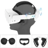 Sangle de tête de lunettes pour Oculus Quest 2 Elite, sangle Halo pour Meta Quest2 VR, accessoires oculus quest 2 oculus quest 2, accessoires vr box