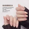 6pcsset gelé neon regnbåge holografisk kameleonpulver aurora effekt iriserande pigment glitter fin nagelkonst damm 240229