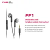 EARFONI FIIO FF1 3,5 mm HIFI Music Wired Bass Earbud 14,2 mm Earphone Dynamic HD Microfono HD per video di incontri di gioco