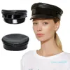 Bérets marque Collection laine casquettes femmes chapeaux plat militaire casquettes Baker Boy chapeau avec