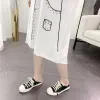 Ubierz sukienkę z krótkim rękawem Kobiety nadrukowane 3xl luźne mody damski w stylu koreański wzór 3D Allmatch proste reresidos streetwear
