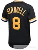 Genähtes 2024 Baseball-Trikot Andrew 22 McCutchen 10 Bryan Reynolds 15 Oneil Cruz 65 Jack Suwinski 21 Roberto Clemente 8 Willie Stargell 66 Neverauskas 27 Tekulve