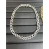 18k oro sólido 6.6ct Vs Natural Baguette diamante completo pavimentado collar cubano de lujo Hiphop mujeres hombres pulsera cubana conjunto de joyería