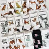 Damensocken, Crew, modisch, lustig, Border Collie, Schnauzer, Labrador, Scottie, Beagle, Boxer, Mops, Bulldogge, Sheltie, Golden Doodle Retriever