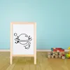 Toyvian Chalkboard Decor Standing Art Easel DoubleSided Wooden Blackboard Drawing Magnetic Whiteboard Board 240227