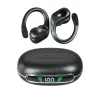 Cuffie BX30 Earbudi wireless Bluetooth 5.3 Aur boccioli con display a LED a microfono impermeabile su orecchie di orecchie di orecchie