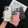 Luxe merk lederen hoesjes voor Apple iPhone 15 case IP14 PLUS 13Promax 12 mini 11 Pro Max XR XSmax XS 6s 8P 7Plus Grid crozzling leer Designer mobiele portemonnee cover