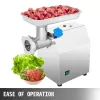 Grinders Commercial Electric Meat Grinder ,1.14Hp&850W Commercial Sausage Stuffer Maker, Stainless Steel Food Grinders for Industrial