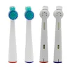 Tête de brosse à dents électrique souple, 4 pièces, pour Philips HX2012 HX1610 HX1511 HX1630, produits d'hygiène buccale, élimine en douceur la Plaque dentaire