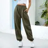 Pantalons pour femmes Femmes Gris Jogging Pantalon de survêtement pour Baggy Sports Jogger Taille haute Sweat Casual Pantalon Femme