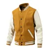 Hurtownia niestandardowa projektant Casual Baseball Jacket Letterman Coat Cotton Unisex Varsity Męskie kurtki 98 S