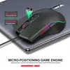 Bedrade Gaming Muis 3200 DPI 7 Knoppen 7 Kleur LED Optische Computermuis Speler Muizen Gaming Muis voor Pro Gamer