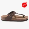 2024 Top Designer Pantoufles Birkin Stocks Plateforme Bostons Sabots Flip Flop Designer Sandales En Cuir Diapositives Boucle Femmes Hommes En Plein Air Arizonas Mocassins Chaussures Casual