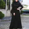 Roupas étnicas Plus Size Abaya Lace Mulheres Muçulmanas Maxi Vestido Dubai Turquia Kaftan Islâmico Eid Ramadan Modest Abayas Marrocos Caftan Robe