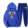 Hommes Trapstar Survêtements Pull Pantalon Ensemble Designer Sweats À Capuche Imprimé Sportswear Sweatshirts Costume De Sport En Peluche Lettre Décoration Épais Sweats À Capuche Hommes Pantalons