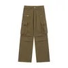 Весенне-осенние мужские брюки в стиле ретро в стиле горной складки для рабочей одежды в американском стиле
