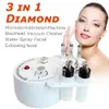 3 in 1 Mikrodermabrasionsmaschine Wasserspray Peeling Beauty Diamond Peeling Dermabrasion Gesichtshautpflegegeräte 240226