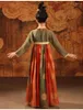 Mädchen Kleider Hanfu Mädchen Frühling Und Herbst Fee Dunhuang Fliegen Tang Kleid Chinesischen Stil Kinder Alte Kleidung