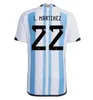 المشجعون إصدار 2023 3 نجوم كرة القدم قمصان 24 25 Dybala di Maria Martinez de Paul Maradona Fernandez Sports Football Shirt Men M E S I Women Kids Kit