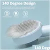 Lint Remover New Cat Dogs Pet Comb Grooming Floating Removes Short Masr Goods For Cats Dog Cleaning Drop Delivery Home Garden Housekee Dh3Lc