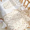 Filtar Spring och Autumn Baby Gace Bean Filt Cover Holding Born Sleeping Bag Quilt Spädbarnsprodukter