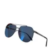 2024 Sunglasses Mens New Big Face Trendy Fashion Polarized Driving Glasses Super Cool Double Beam Sunscreen Sunscreen UV400 Protection Sunglasses