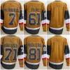 2024 Winter Classic Man 9 Jack Eichel Jerseys Hockey sur glace 7 Alex Pietrangelo 71 William Karlsson 61 Mark Stone Jonathan Marchessault Crème Hommes Reverse Retro Stitch