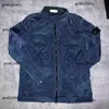 Designer Pocket Jackets Stone Giacca manica lunga Cerniera Badge Uomo Stones Islanmd Company Cappotto casual Stones Islande Camicie uomo Cappotti Cp Stones Island 456