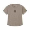 Frühling/Sommer Neues Damen-T-Shirt Spicy Girl Short Fit Gesticktes Logo Rundhals-Kurzarm-T Trendy Roewe S-3XL