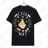 2024 Casablanc Shirt Designer T-shirts Casablanca Tshirt Casablancas Shirt voor Heren Top Oversized T-shirt Casablanc Casa Blanca Kleding Zomer Ronde Hals Korte Mouw