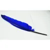 Partihandelse Partihandel Blue Feather Quill Black Ink Retro Ball Point Ball Point Pen ZZ