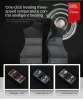 Control XIAOMI 11 Zones Electric Heated Vest Samrt Temperature Control Graphene Men Women Clothe Intelligent Heating Thermal Korea Style