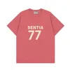 Tshirt mens 셔츠 EssentialSweatshirts 남성 필수 쇼트 반바지와 티셔츠 세트 남성 반바지의 옷 여름 패션 캐주얼 고품질 디자이너 티셔츠 티