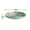 Mats Pads Table Round Woven Placemats Natural St Braided Heat Resistant Non-Slip Weave Drop Delivery Home Garden Kitchen Dining Bar De Otqur