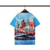 Modna moda Sportswear Summer T-shirt + szorty Zestaw odzieży z literami Casual Street Wear Trend Zestaw oddychający męskie spodnie T-shirt M-3XL42