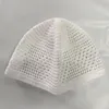 Abbigliamento etnico Cotone lavorato a maglia Uomini musulmani Cappelli da preghiera Berretti unisex Berretto Tinta unita Ramadan islamico Cappello Kippah Homme ebraico Testa avvolgente da uomo