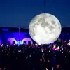 科学博物館イベントのためのLEDストリップ付きインフレータブルバルーンインフレータブル惑星地球の卸売卸売