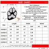 Vêtements de chien 4pcs / Set imperméable hiver toile chaussures pour animaux de compagnie anti-dérapant pluie neige bottes épaisses pour petits chats chiot chihuahua chaussettes chaussons DHI3A