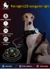 Acessórios Truelove Pet Night LED Luz de navegação Segura e confortável Cordas de carregamento sem fio, cintos de segurança Acessórios para cães TLD19102